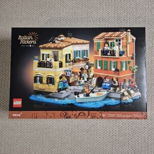 LEGO Italian Riviera Buildings with Boat